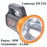 LANTERNA CU LED 50W + 50W 12 LED ,TD-T22